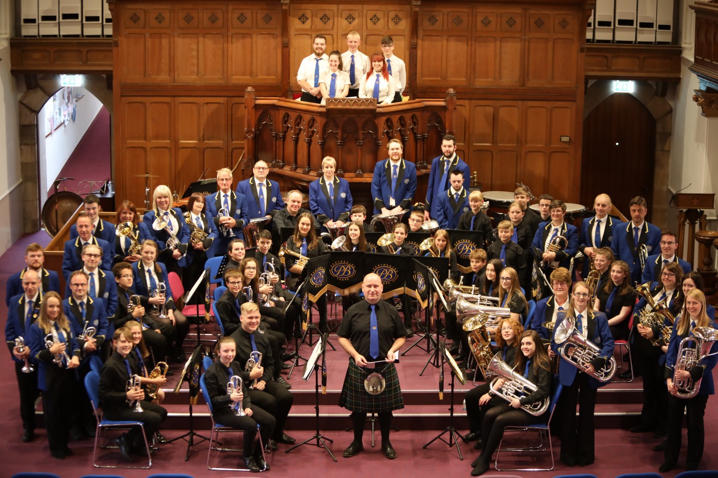 Performers from Perthshire Brass