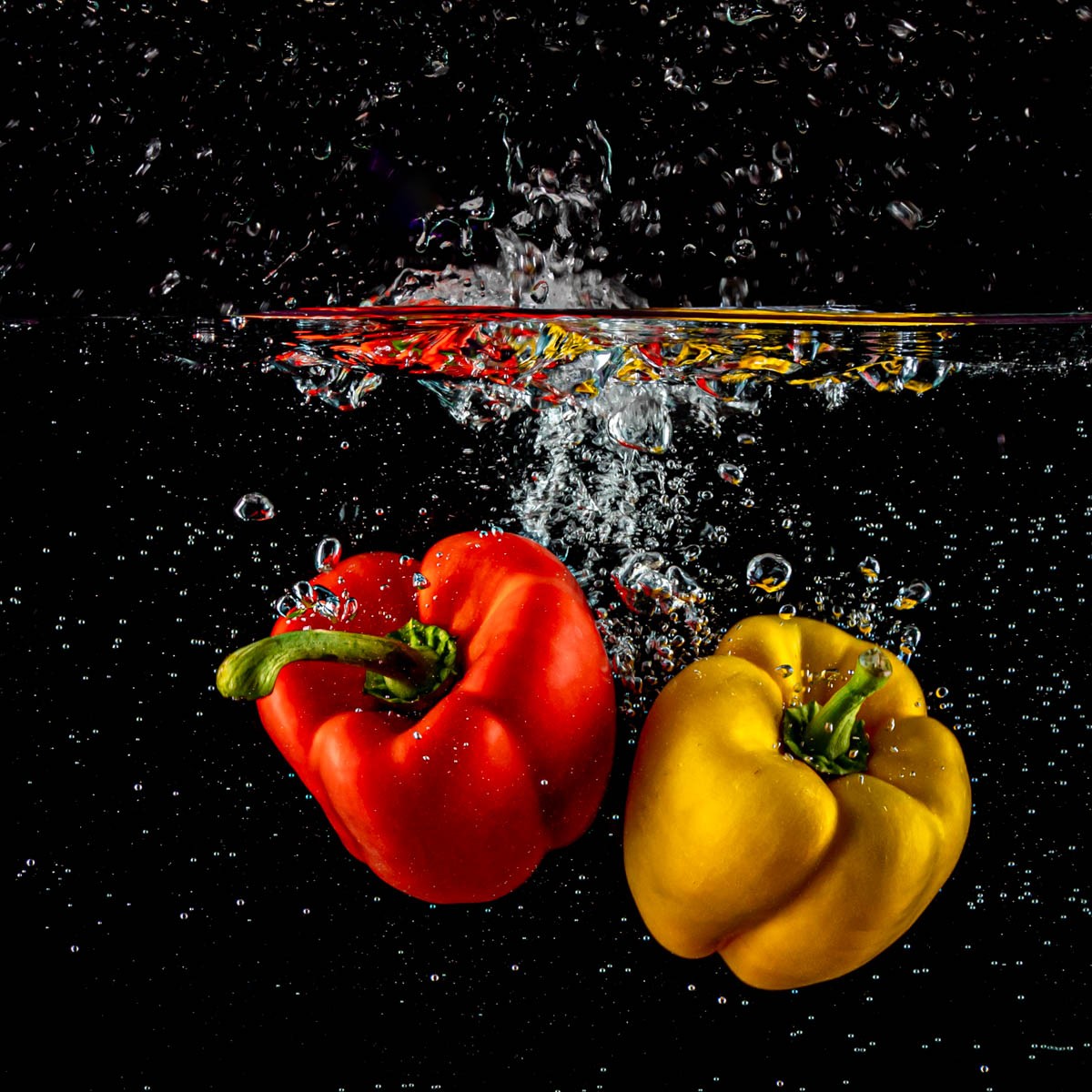 A Drop of Red Pepper by Yvonne Deed